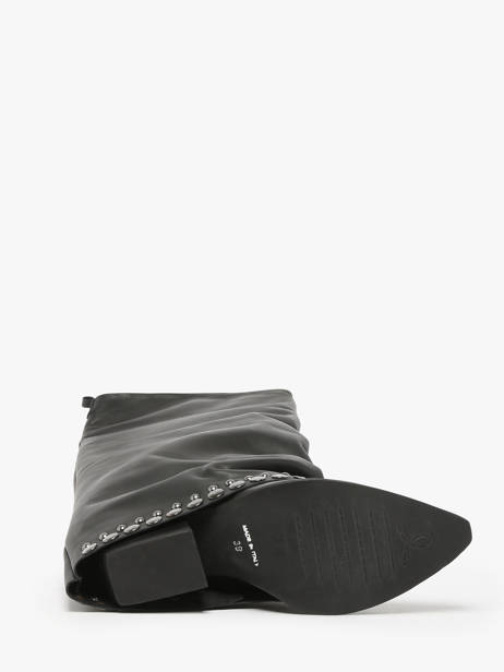Bottes En Cuir N°6 Noir accessoires AN31 vue secondaire 5