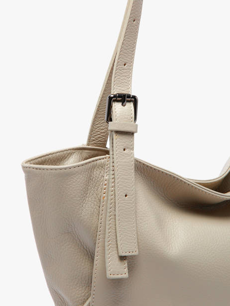 Sac Porté épaule Caviar Cuir Milano Beige caviar CA24065 vue secondaire 2