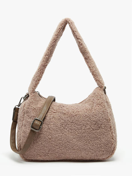 Shoulder Bag Fur Miniprix Beige fur 3927