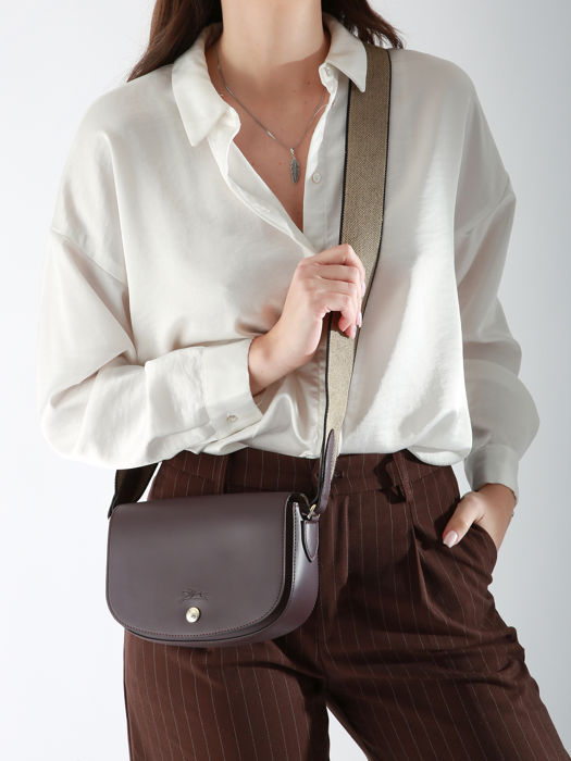 Longchamp Epure timeless Sacs porté travers Violet