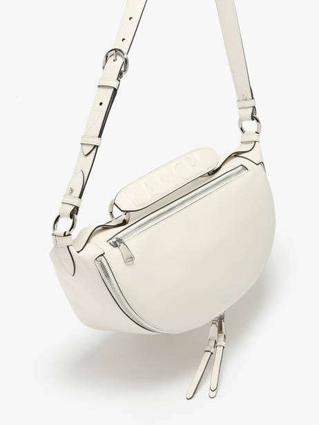 Sac Bandoulière M Origami Cuir Lancel Beige origami A12528 vue secondaire 2