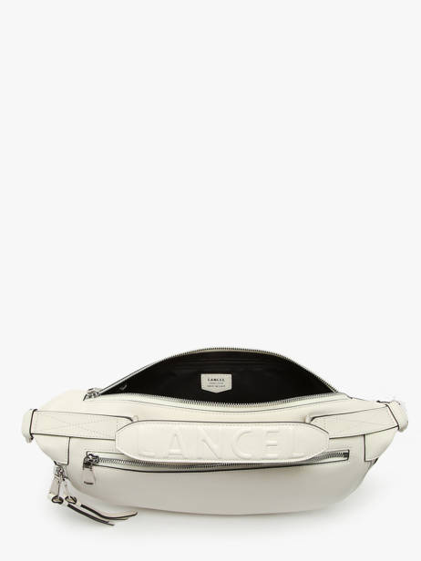 Sac Bandoulière M Origami Cuir Lancel Beige origami A12528 vue secondaire 3