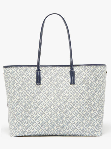 Sac Porté épaule Th Monoplay Cuir Tommy hilfiger Bleu th monoplay AW17379 vue secondaire 4
