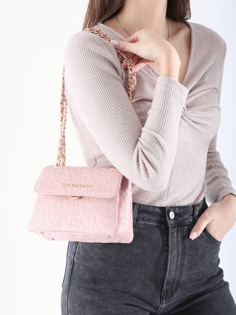 Sac Bandoulière Relax Valentino Rose relax VBS6V003 vue secondaire 1
