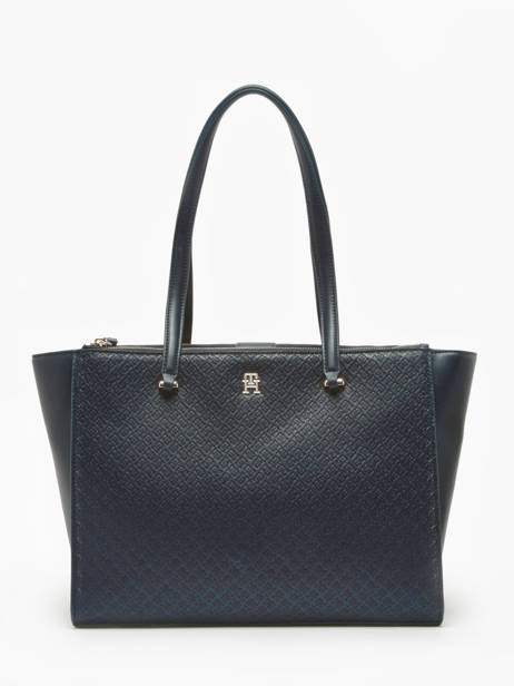 Sac Porté épaule Th Eternity Polyurethane Tommy hilfiger Bleu th eternity AW16948