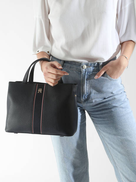 Sac Porté Main Th Legacy Tommy hilfiger Bleu th legacy AW16873 vue secondaire 1