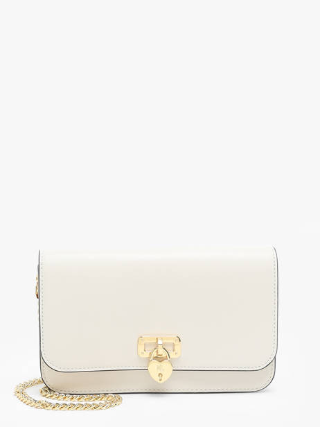 Sac De Soirée Tanner Heart Padlock Cuir Lauren ralph lauren Blanc tanner 32962115