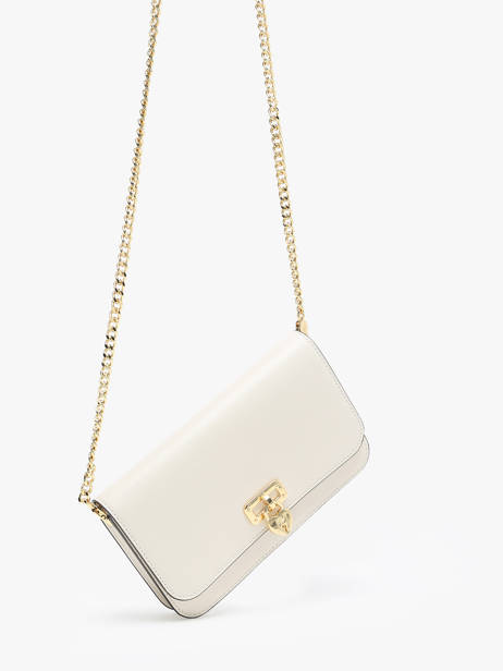 Sac De Soirée Tanner Heart Padlock Cuir Lauren ralph lauren Blanc tanner 32962115 vue secondaire 2