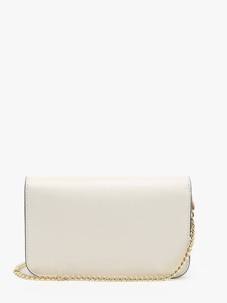 Sac De Soirée Tanner Heart Padlock Cuir Lauren ralph lauren Blanc tanner 32962115 vue secondaire 4