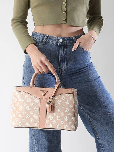 Sac à Main Izzy Polyurethane Guess Beige izzy PG952106 vue secondaire 1