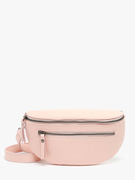 Sac Banane Caviar Cuir Milano Rose caviar CA23111