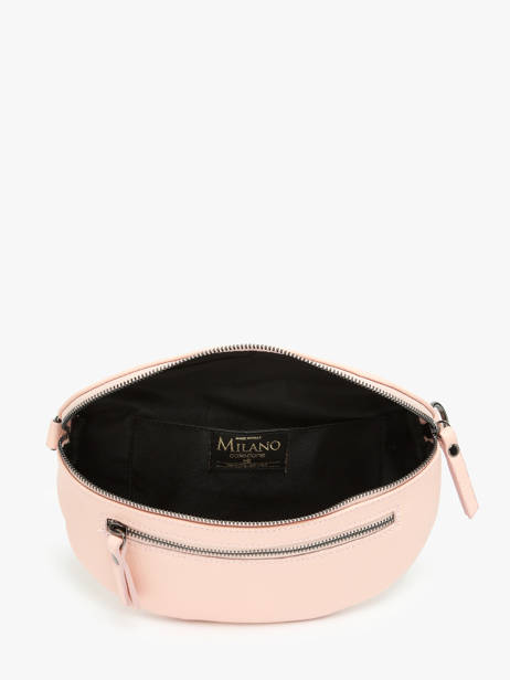 Sac Banane Caviar Cuir Milano Rose caviar CA23111 vue secondaire 3