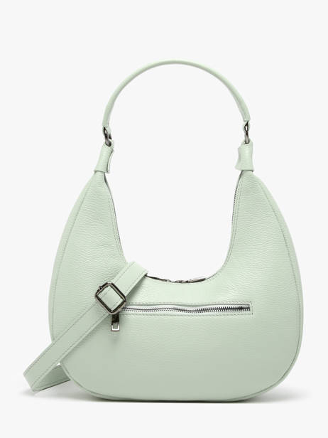 Sac Porté épaule Caviar Cuir Milano Vert caviar CA24121 vue secondaire 4