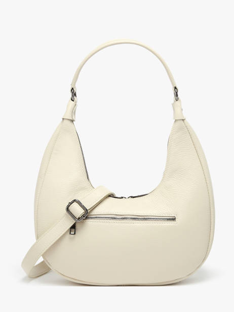 Sac Porté épaule Caviar Cuir Milano Beige caviar CA24121 vue secondaire 4