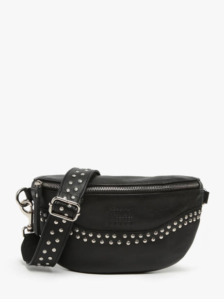 Belt Bag Leather Basilic pepper Black glam BGLA32