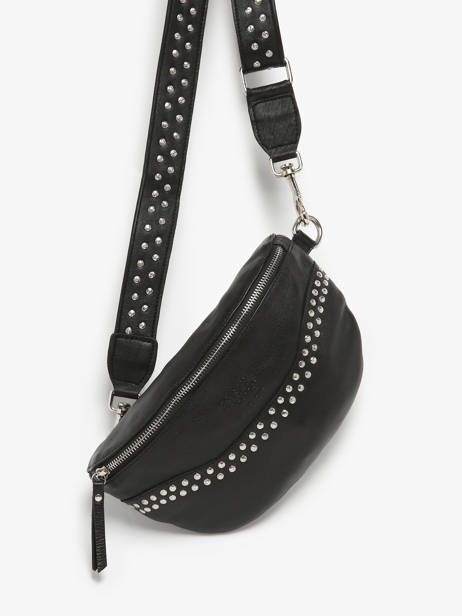 Belt Bag Leather Basilic pepper Black glam BGLA32 other view 2