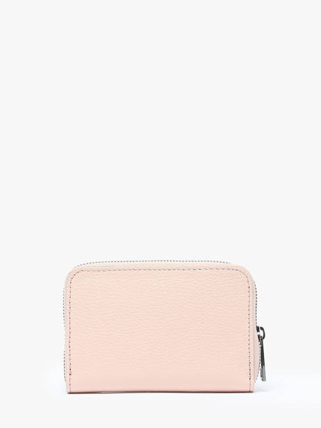 Portefeuille Caviar Cuir Milano Rose caviar CA19043 vue secondaire 2