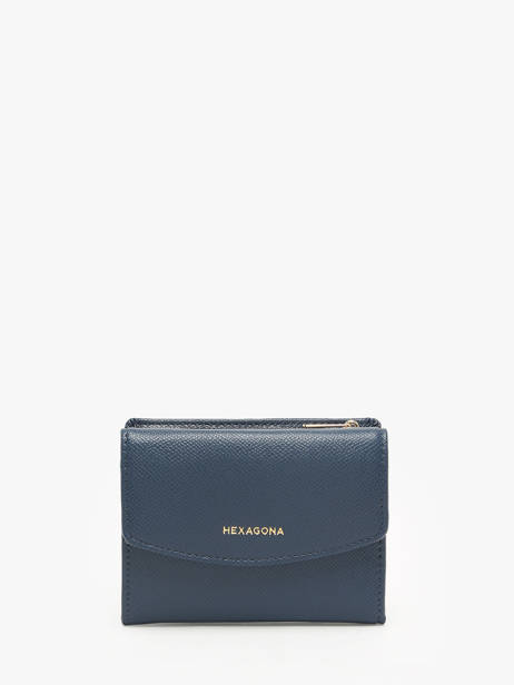 Portefeuille Hexagona Bleu cali 258399