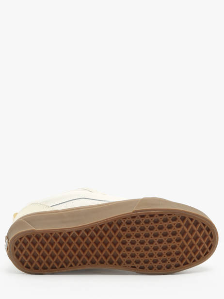 Sneakers Knu Skool In Leather Vans Beige unisex 9QCDBS other view 5