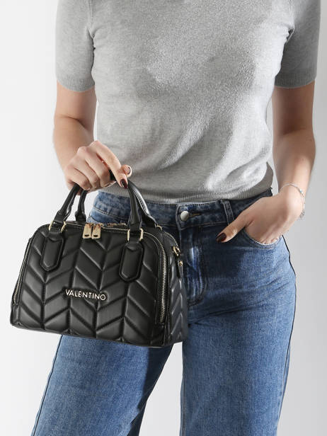 Sac Porté Main Petal Re Valentino Noir petal re VBS8PA23 vue secondaire 1