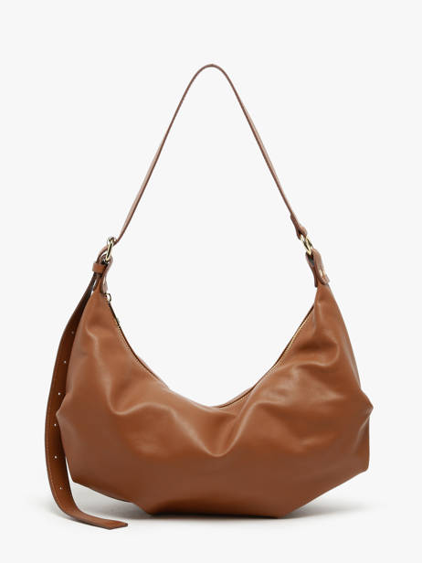 Sac Porté épaule Sauvage Cuir Milano Marron sauvage SA24111