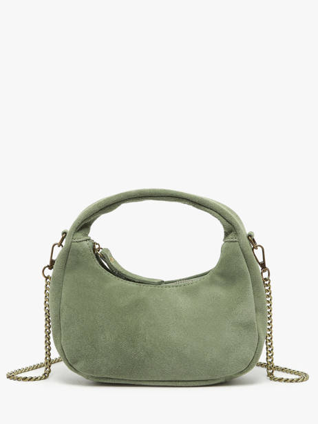 Sac Bandoulière Velvet Cuir Milano Vert velvet VE24113
