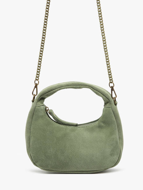 Sac Bandoulière Velvet Cuir Milano Vert velvet VE24113 vue secondaire 2