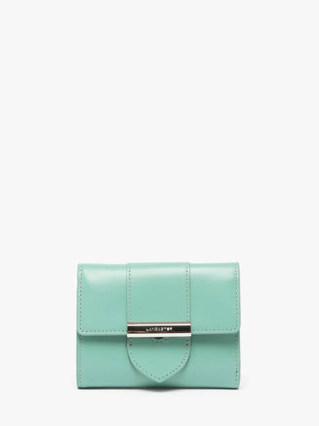 Portefeuille Cuir Lancaster Vert paris ily 50
