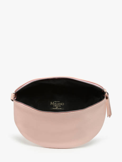 Sac Banane Caviar Cuir Milano Rose caviar CA21123 vue secondaire 3