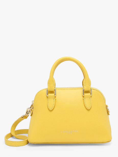 Sac Bandoulière Sierra Jia Cuir Lancaster Jaune sierra jia 1