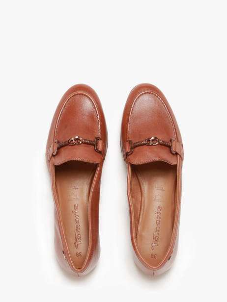 Mocassins En Cuir Tamaris Marron women 44 vue secondaire 4