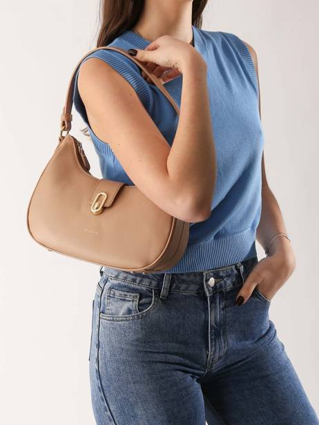 Sac Porté épaule Cali Hexagona Beige cali 2520126 vue secondaire 1
