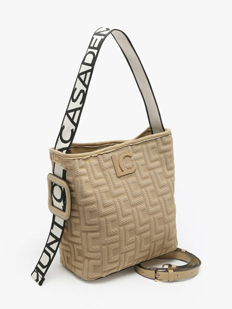 Sac Porté épaule Logo Polyester Lola casademunt Marron logo 42 vue secondaire 2