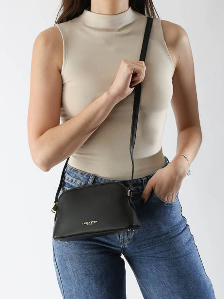 Sac Bandoulière Sierra Jia Cuir Lancaster Beige sierra jia 5 vue secondaire 1