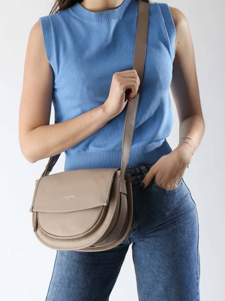 Sac Bandoulière Soft Selma Cuir Lancaster Beige soft selma 2 vue secondaire 1