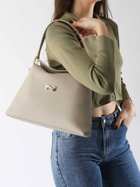Leather Camelia Shoulder Bag Nathan baume Beige eden 5 other view 1