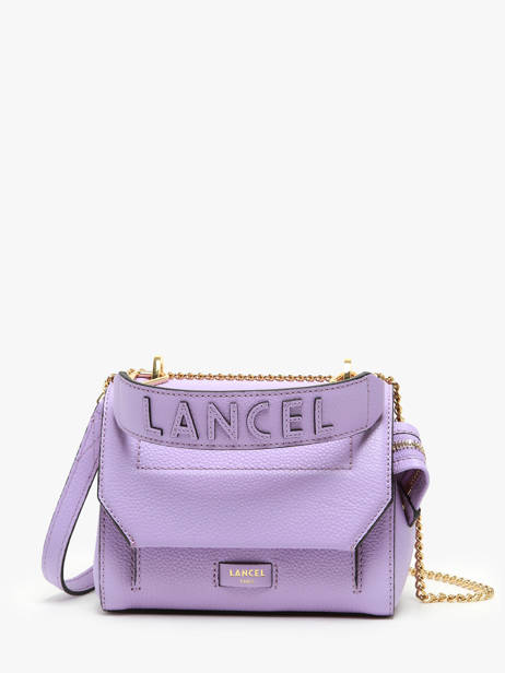 Sac à Main S Ninon Cuir Lancel Violet ninon A09221