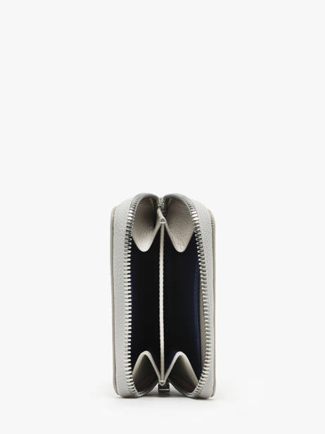 Portefeuille Zippé Emilie Cuir Le tanneur Gris emily AZL355 vue secondaire 1