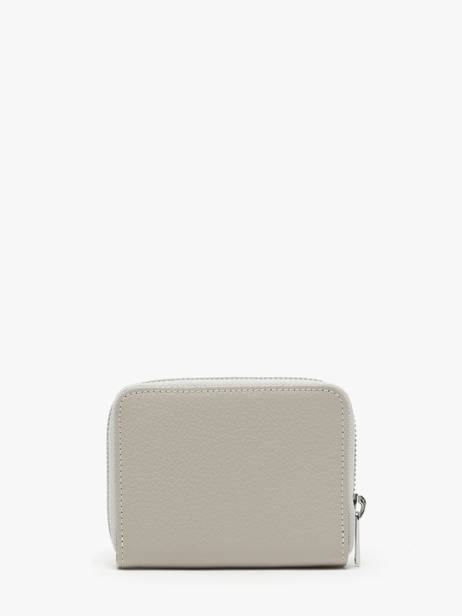Portefeuille Zippé Emilie Cuir Le tanneur Gris emily AZL355 vue secondaire 2