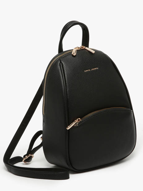 Sac à Dos David jones Noir amsterdam CM7325 vue secondaire 2