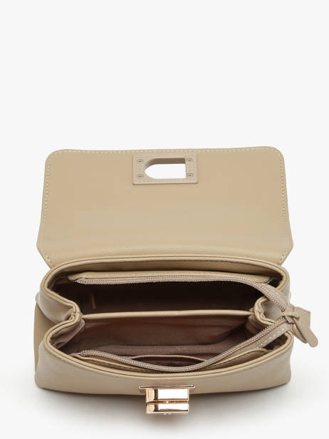 Sac Bandoulière Saffiano David jones Marron saffiano CM7211H vue secondaire 3