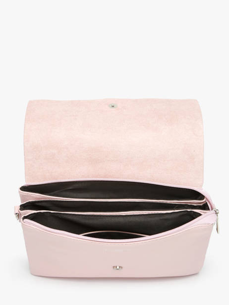 Sac Bandoulière Grained Miniprix Rose grained H6996 vue secondaire 2