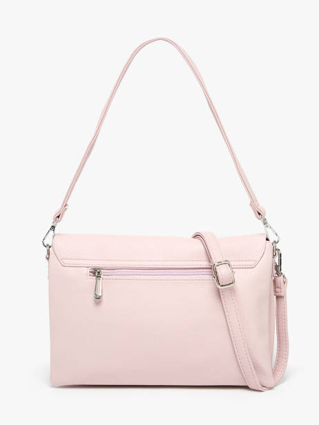 Sac Bandoulière Grained Miniprix Rose grained H6996 vue secondaire 3