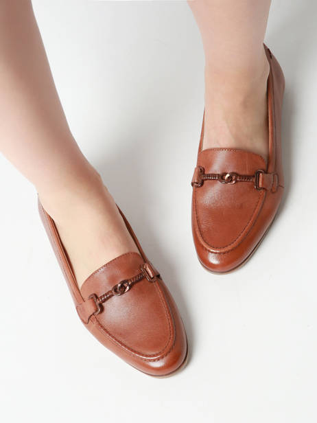 Mocassins En Cuir Tamaris Marron women 44 vue secondaire 1