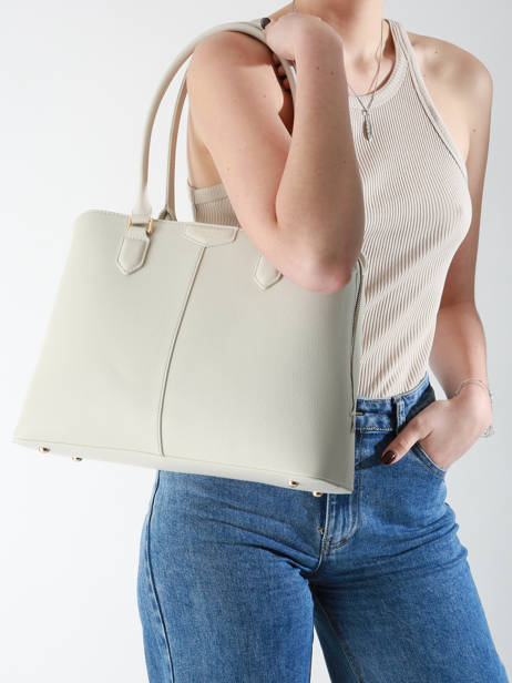 Sac Porté épaule Paris David jones Beige paris CM7466 vue secondaire 1