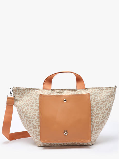 Sac Porté Main Estival Polyester Vanessa wu Beige estival MA0099