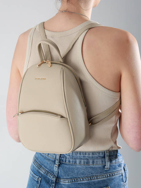 Sac à Dos David jones Beige amsterdam CM7325 vue secondaire 1