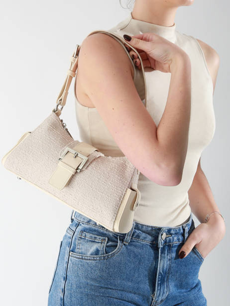 Sac Porté épaule Estival Polyester Vanessa wu Beige estival MA0128 vue secondaire 1