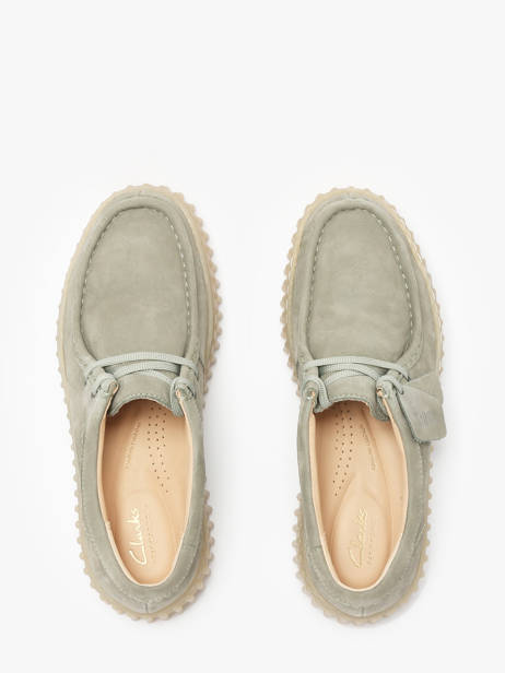 Derby Shoes Torhill Bee Clarks Green women 26181190 other view 4