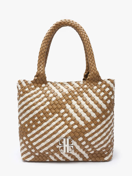 Sac Porté épaule Tressé Tessa Laurent david Beige ld bags 957